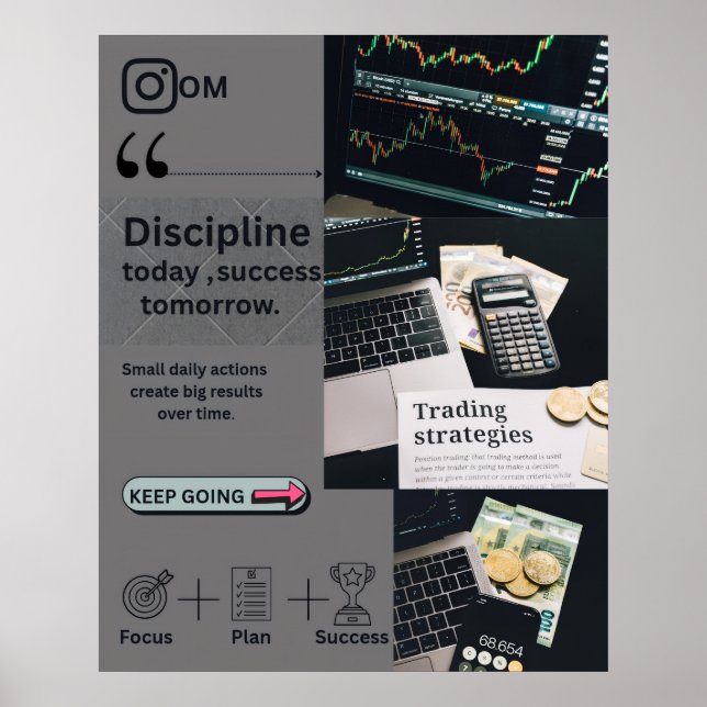Discipline and Trending mastery  Poster (Front)