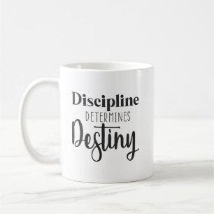 Discipline - Hustle, Gym, Success Motivational Coffee Mug