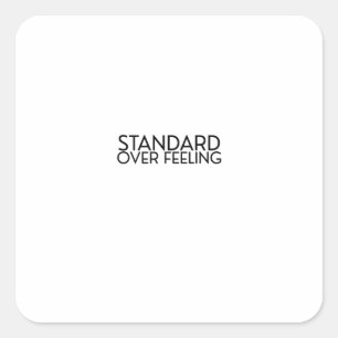 Discipline Over Motivation Bold Minimalist Sticker