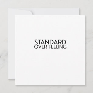 Discipline Over Motivation Minimalist Magnetic  Invitation