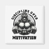 Discipline Over Motivation Weightlift Gym Quotes G