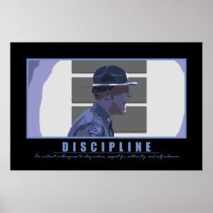 Discipline Poster