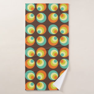 Disco 70s 60s Retro Pop Culture Bath Towel