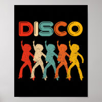 Disco 70s Disco Themed Vintage Retro Dancing