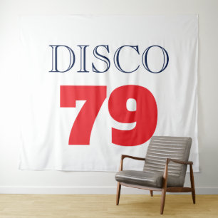 Disco 79 Pop Art Music Entertainment Retro Tapestry