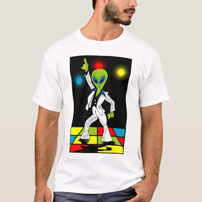 Disco Alien T-Shirt (Front)