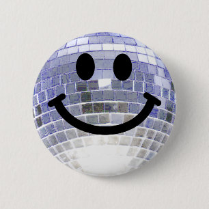 Disco Ball 2 Inch Round Button