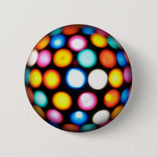 Disco Ball 2 Inch Round Button