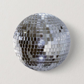 Disco Ball 2 Inch Round Button