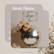 Disco Ball | Boho Flowers