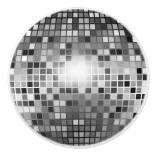 DISCO BALL CERAMIC KNOB