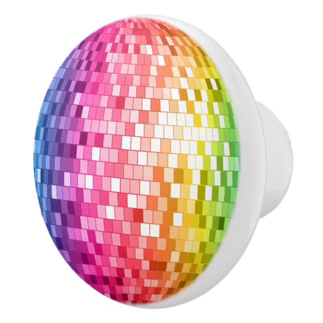 Disco ball ceramic knob (Right)