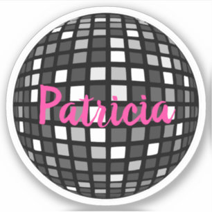 Disco Ball Cool Dancing Dance Party Custom Name
