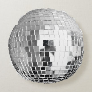 Disco Ball Coussin - Chaussure ronde argent brilla