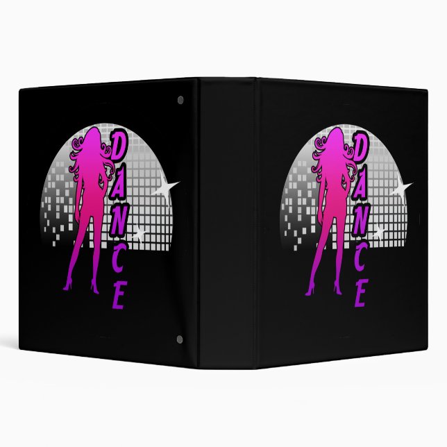Disco Ball Dancer. Binder (Background)