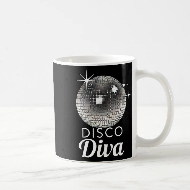 Disco Ball Disco Diva Queen3  Coffee Mug (Right)
