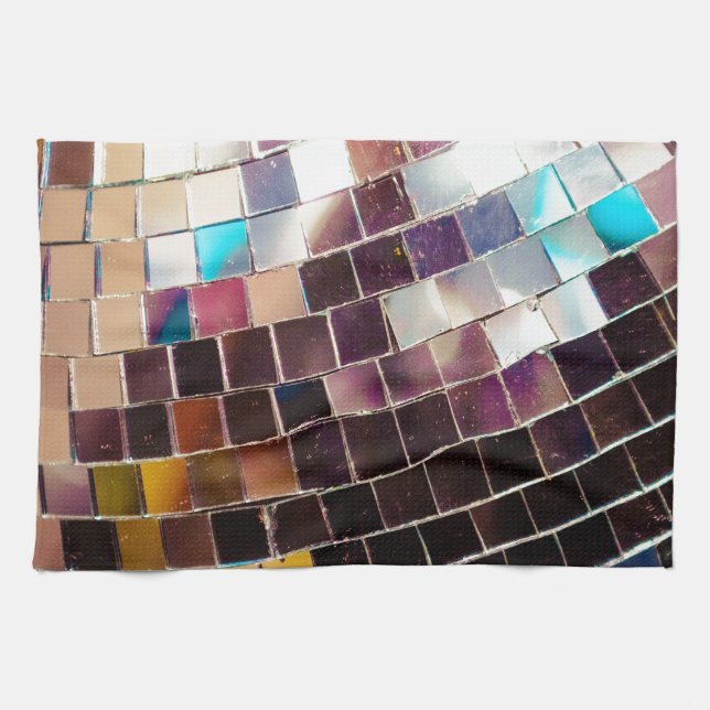 Disco Ball Kitchen Towel (Horizontal)