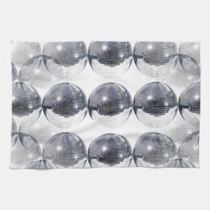 disco ball kitchen towel