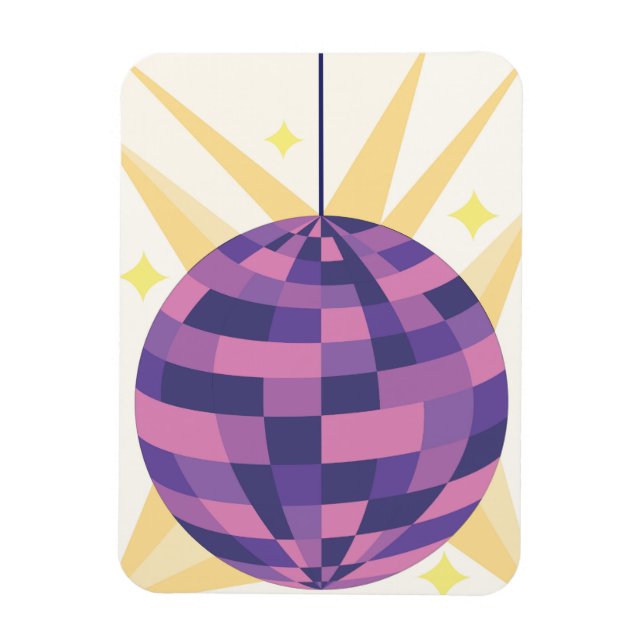 Disco Ball Magnet (Vertical)