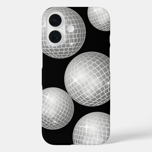 Disco Ball Phone Case – Retro Glow & Party Vibes (Back)
