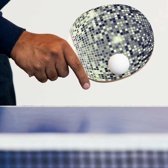 Disco Ball Ping Pong Paddle (Insitu)