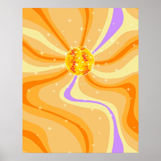 Disco Ball Poster (Front)