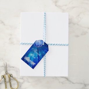 Disco Ball, Princess Coach & Horses 60th Birthday Gift Tags