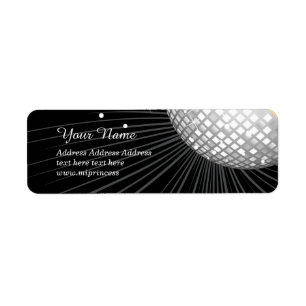 Disco ball, Return Address Labels