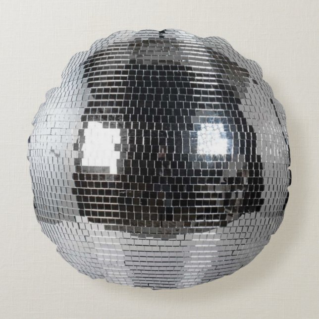 disco ball round pillow (Front)
