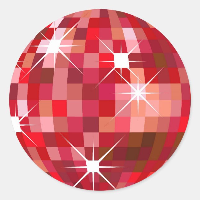 disco ball sticker (Front)