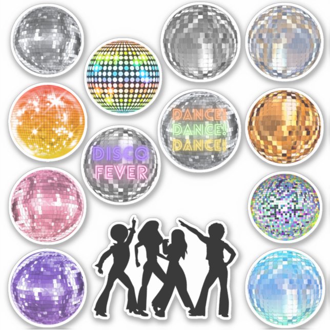 Disco Ball Stickers (Front)