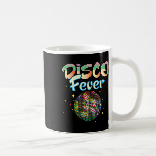 Disco Ball Vintage Disco Fever Dancing 70s 80s Coffee Mug