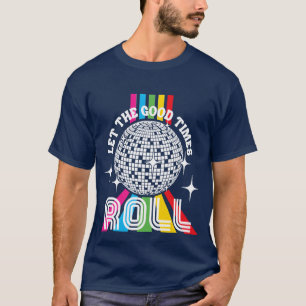 Disco Balls Club Funny Vintage Party Retro Groovy  T-Shirt