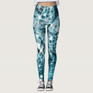 Disco Balls Glam #16 #retro #wall #art  Leggings