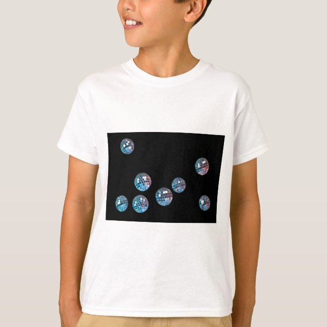disco balls in empty space T-Shirt (Front)