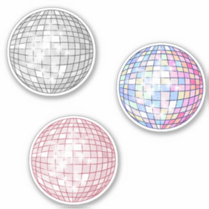 Disco Balls Sticker Set