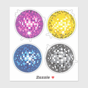 Disco Balls Sticker Set