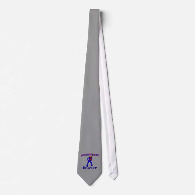 Disco Beaver Tie (Front)