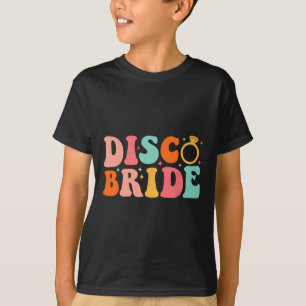 Disco Bride Future Mrs Groovy Retro Bachelorette P T-Shirt