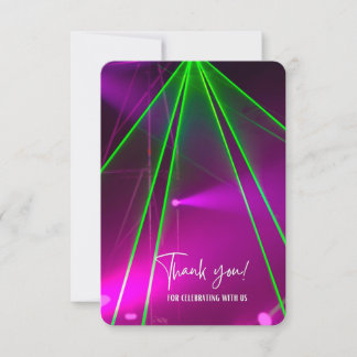 Disco Cards Thank you