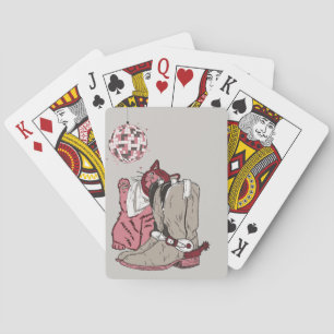 Disco Cat Playing Cards