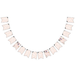 Disco Cowgirl Bachelorette   Miss to Mrs Bunting Flags