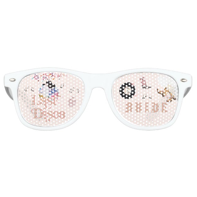 Disco Cowgirl Nashville Rodeo | Bachelorette Bride Retro Sunglasses (Front)