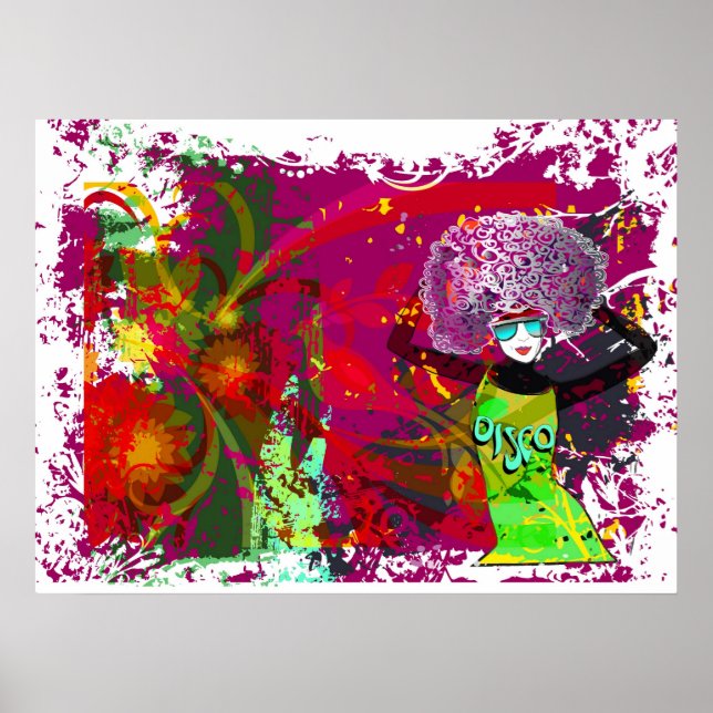 Disco Diwa Poster (Front)