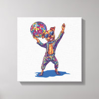 Disco Dog Delight � Funny 70s Party Pup