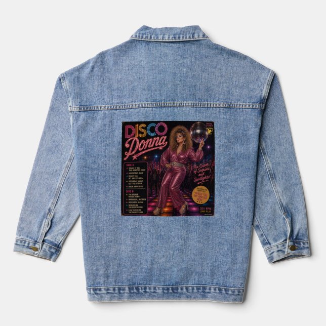 Disco Donna Album Denim Jacket (Back)