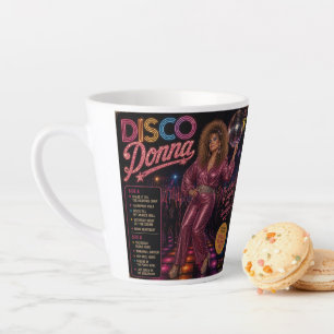 Disco Donna & Disco Dazzler Latte Mug