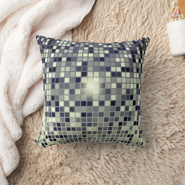 Disco Dreams: Retro-Inspired Throw Pillow (Blanket)