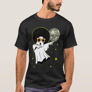 Disco Ghost 70s Halloween Dancer T-Shirt