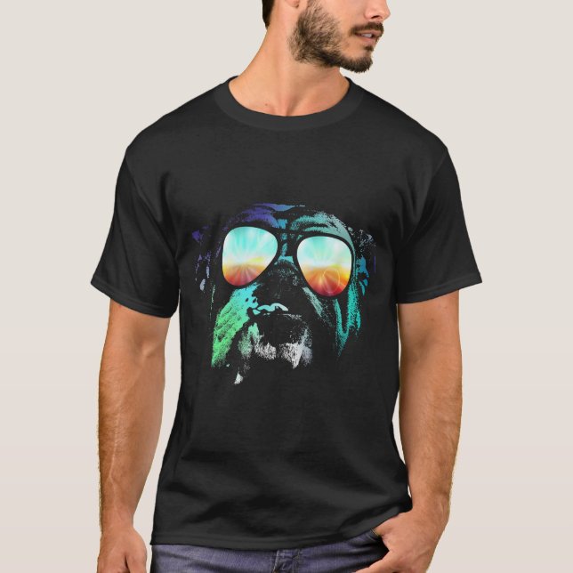 Disco Groovy English Bulldog T-Shirt Dog Gift_1 (Front)